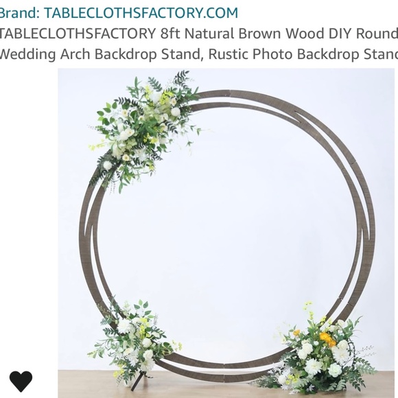 Wooden Wedding Arch - Picture 3 of 3
